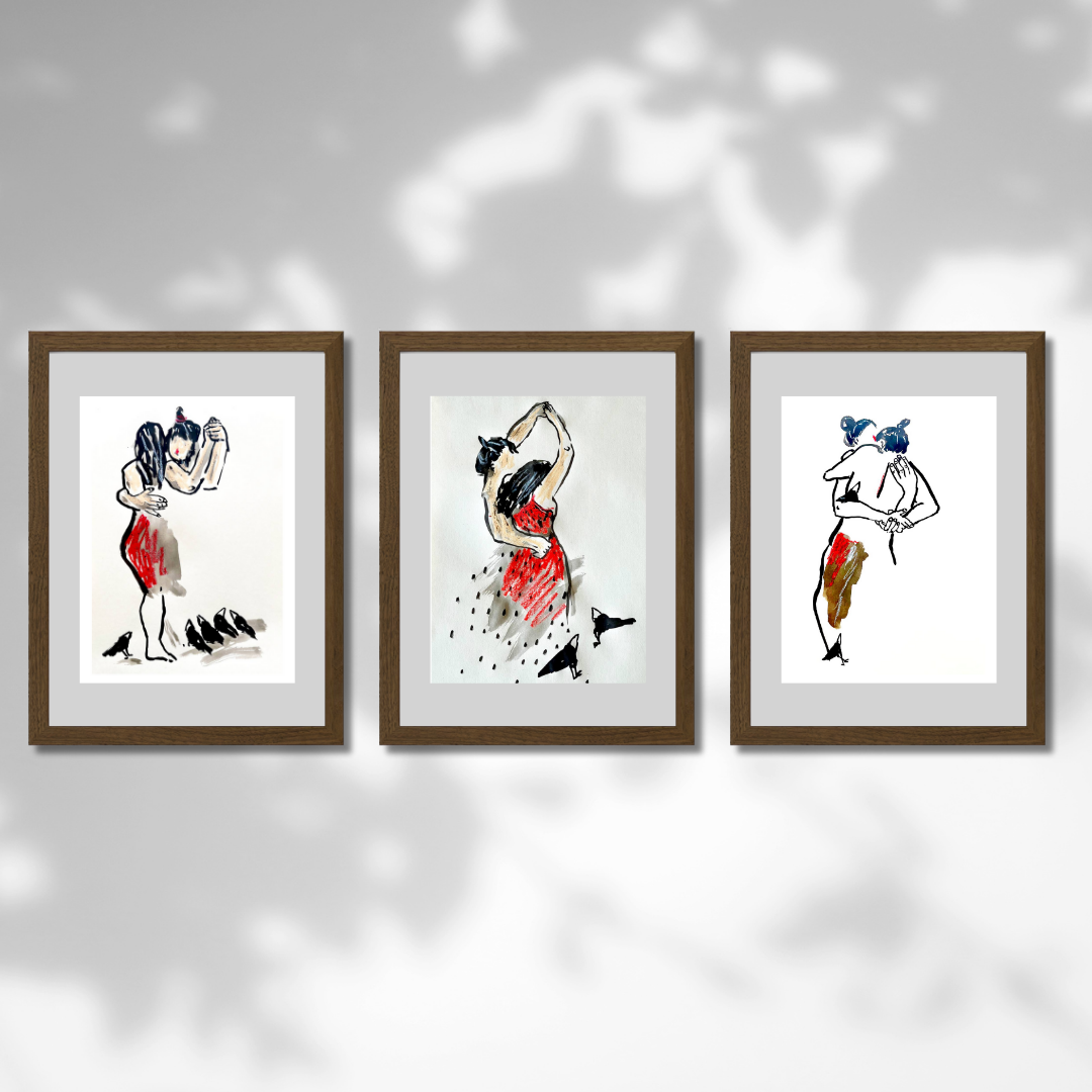 Gallery Wall Set: Just for Ravens
