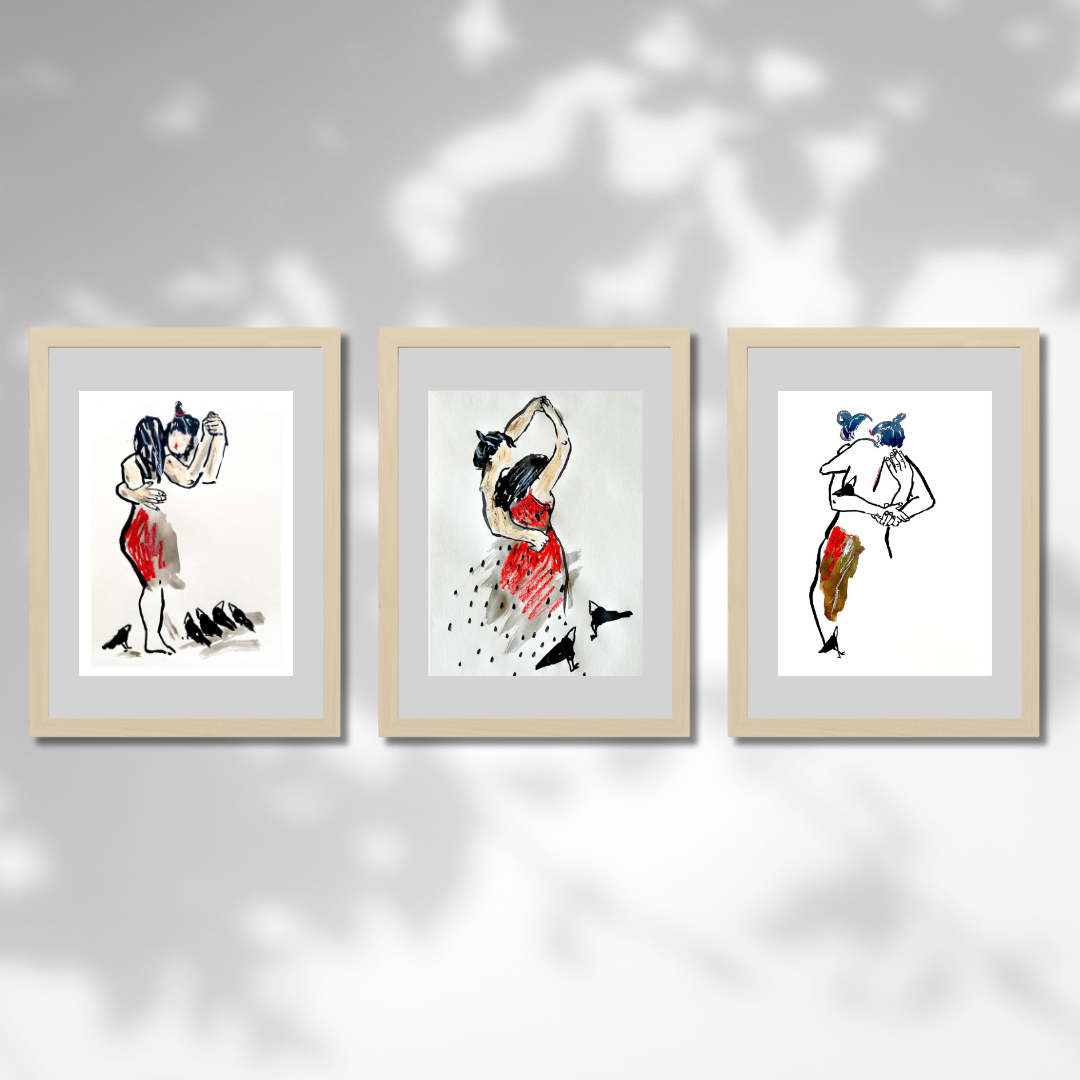 Gallery Wall Set: Just for Ravens