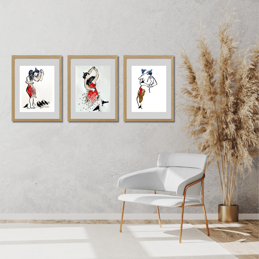 Gallery Wall Set: Just for Ravens