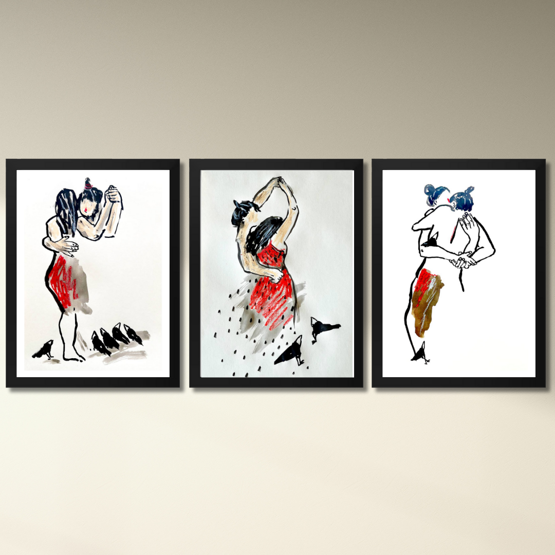 Gallery Wall Set: Just for Ravens