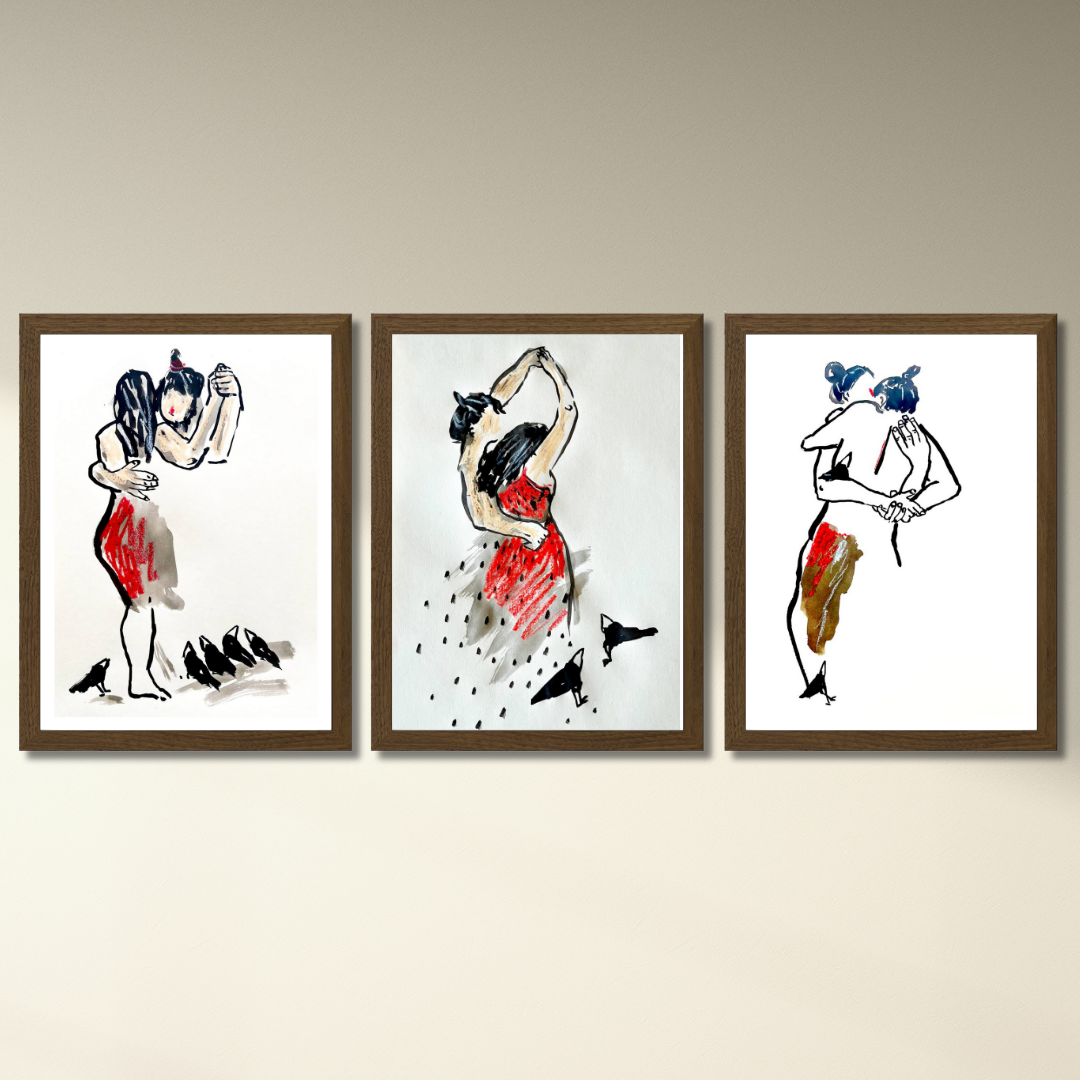 Gallery Wall Set: Just for Ravens