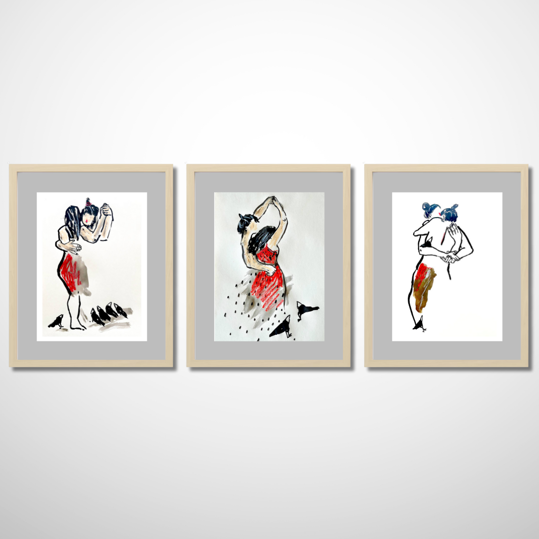 Gallery Wall Set: Just for Ravens