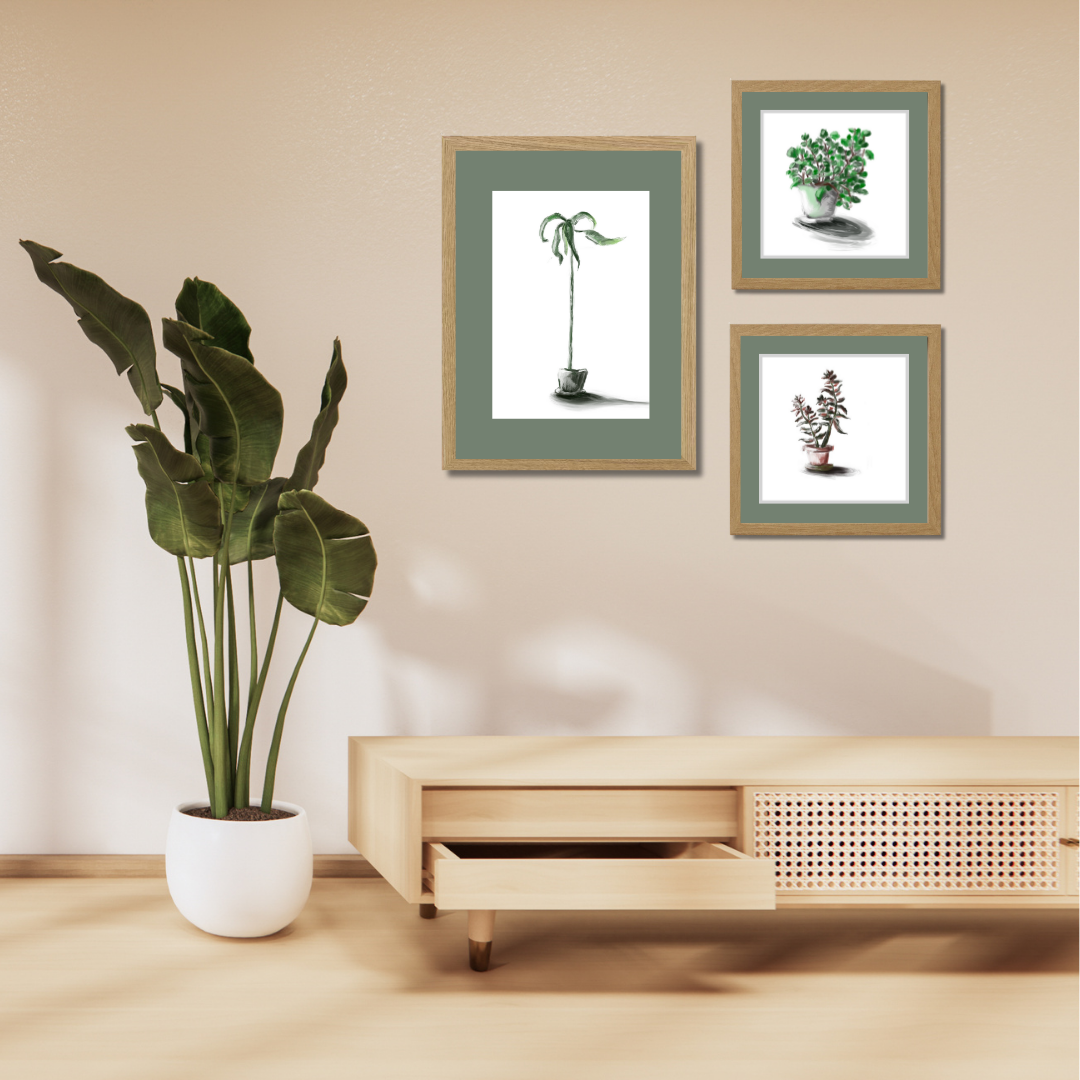 Gallery Wall Set: Plant