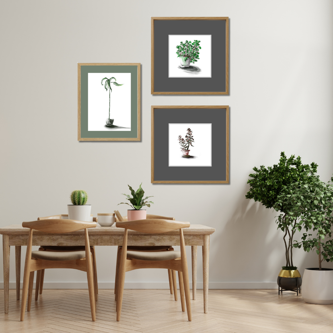 Gallery Wall Set: Plant