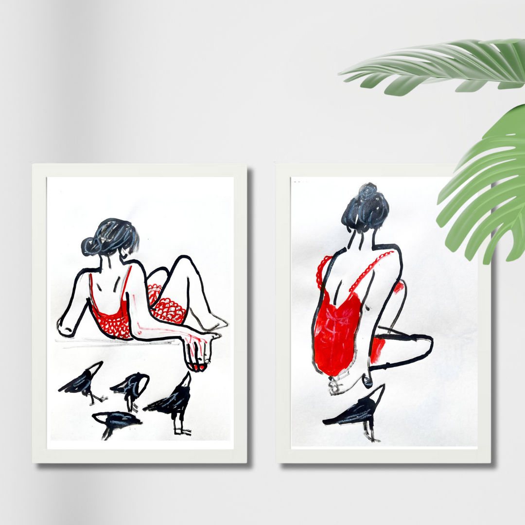 Gallery Wall Set: Nothing