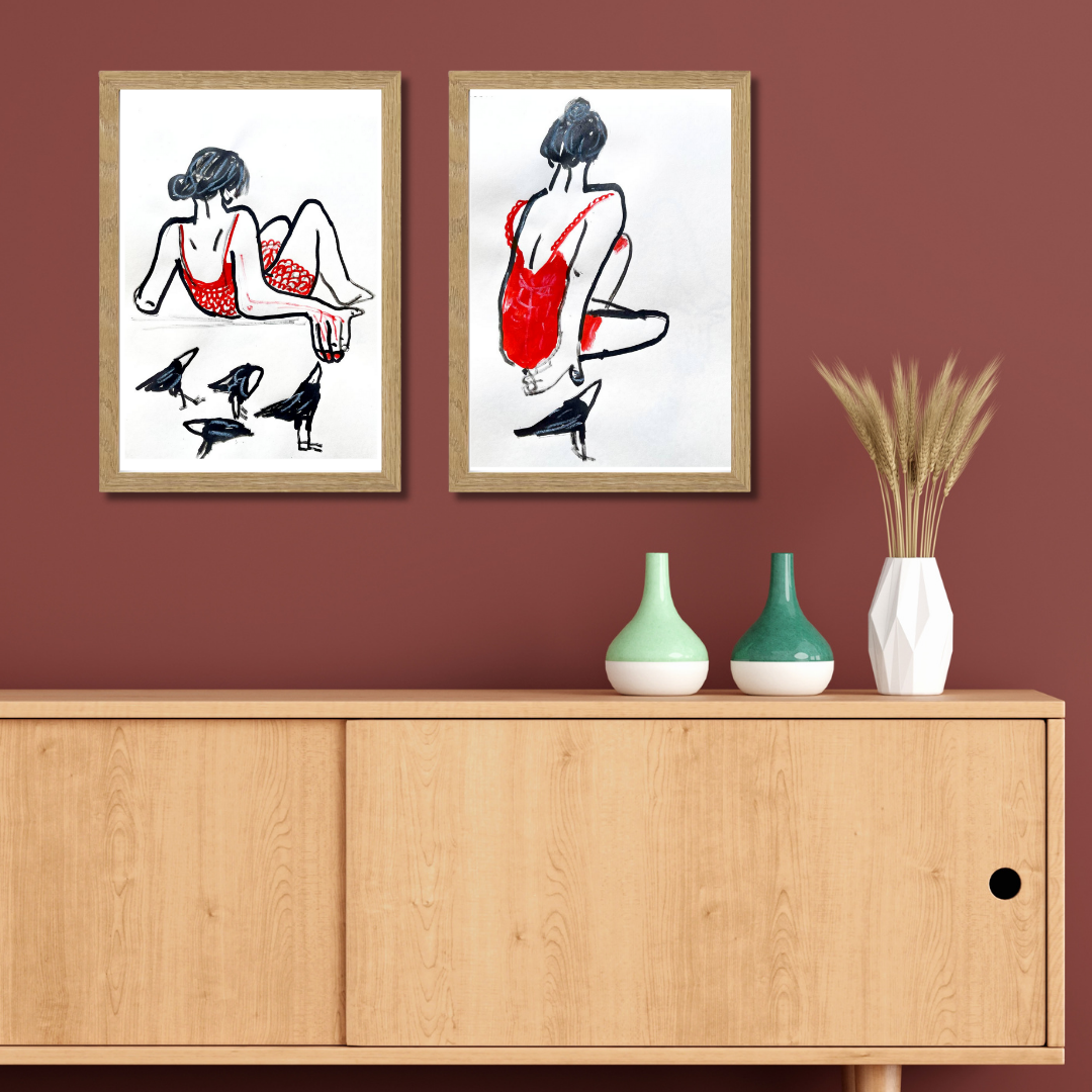 Gallery Wall Set: Nothing