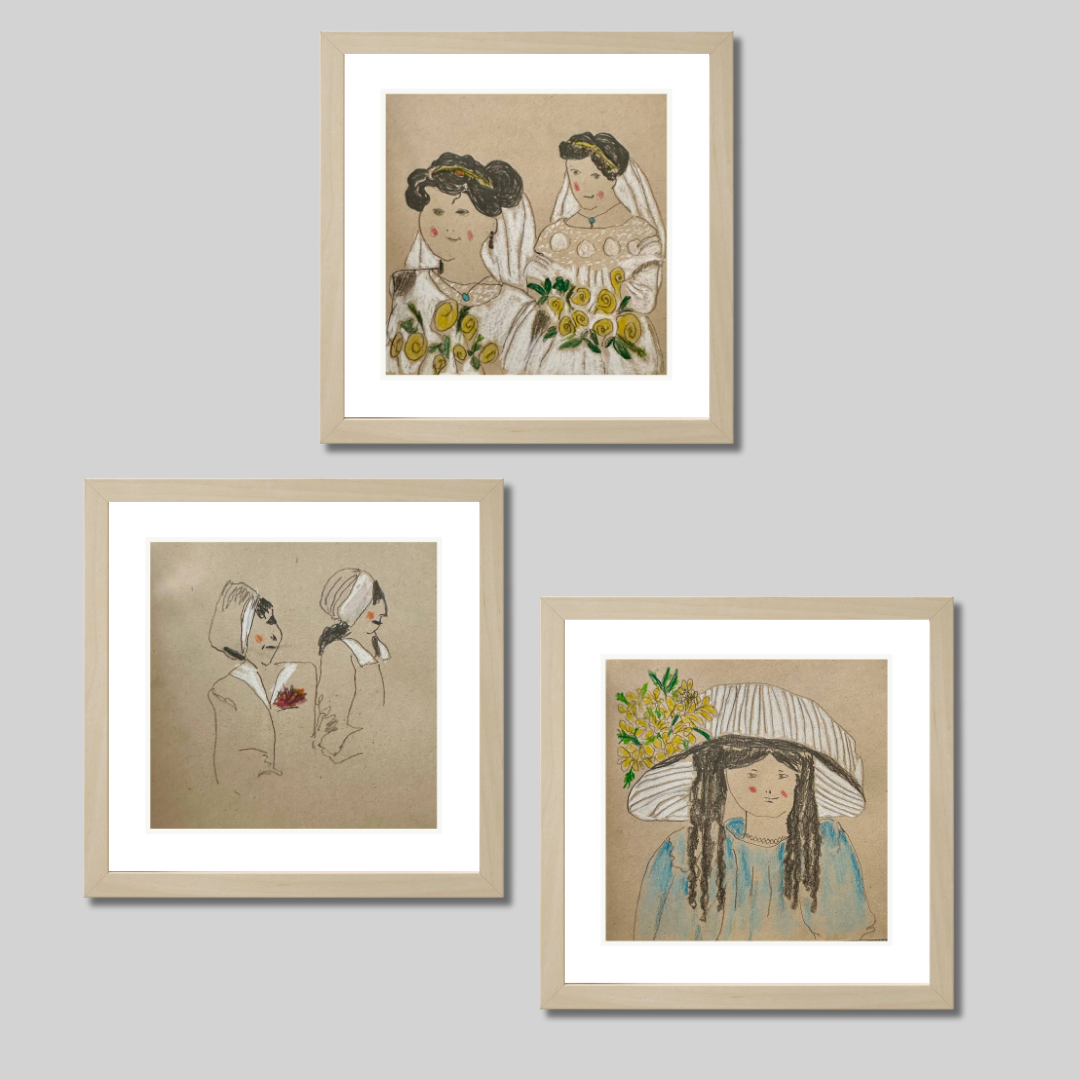 Gallery Wall Set – Simple People