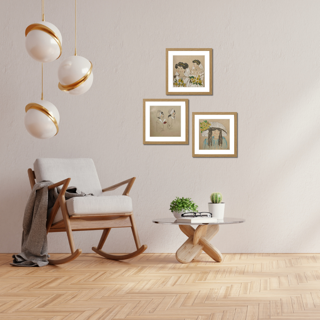 Gallery Wall Set – Simple People