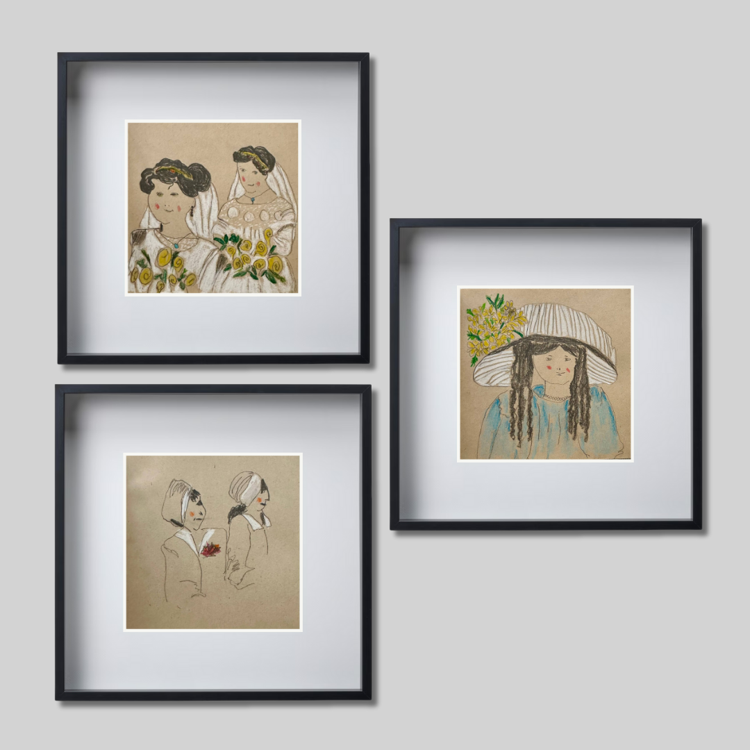 Gallery Wall Set – Simple People