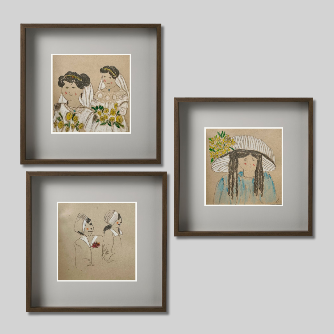 Gallery Wall Set – Simple People