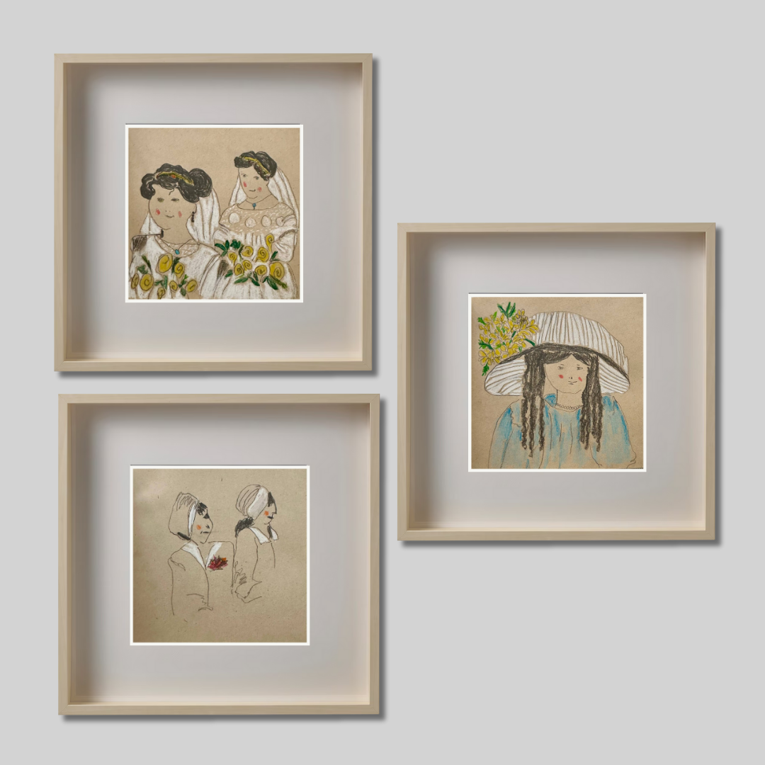 Gallery Wall Set – Simple People