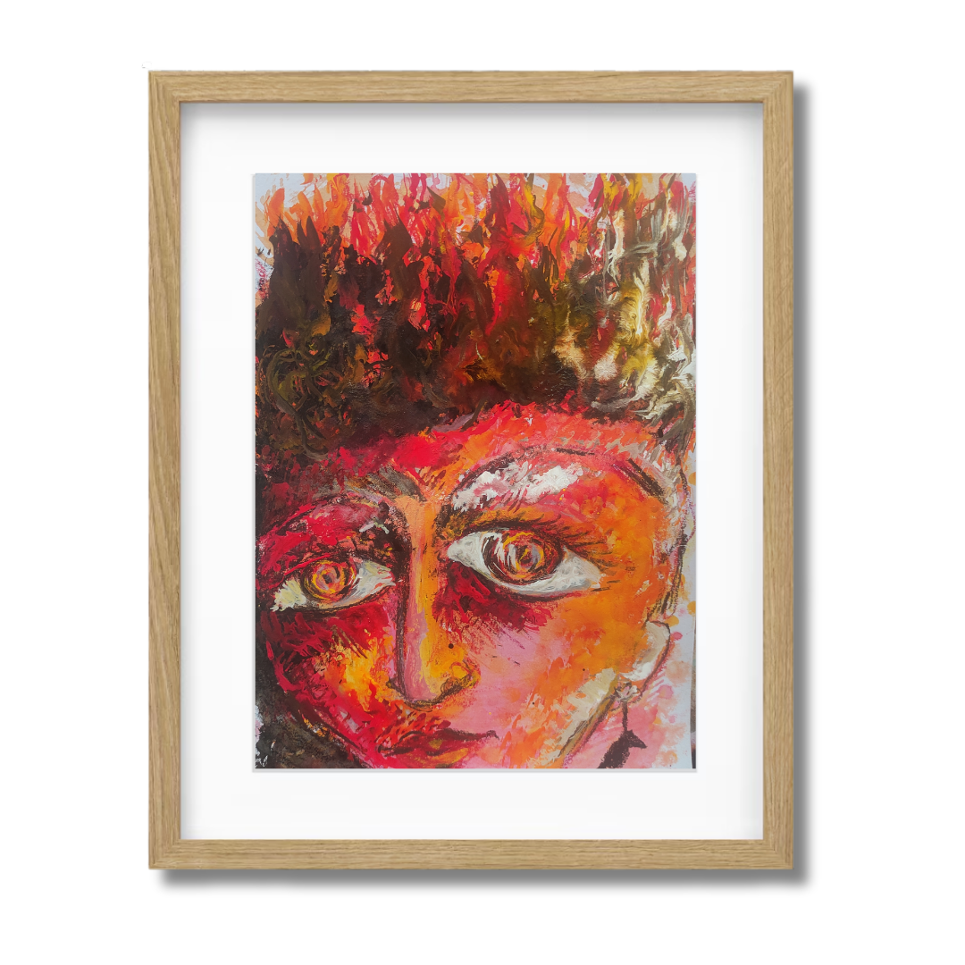 Fire in Her Eyes