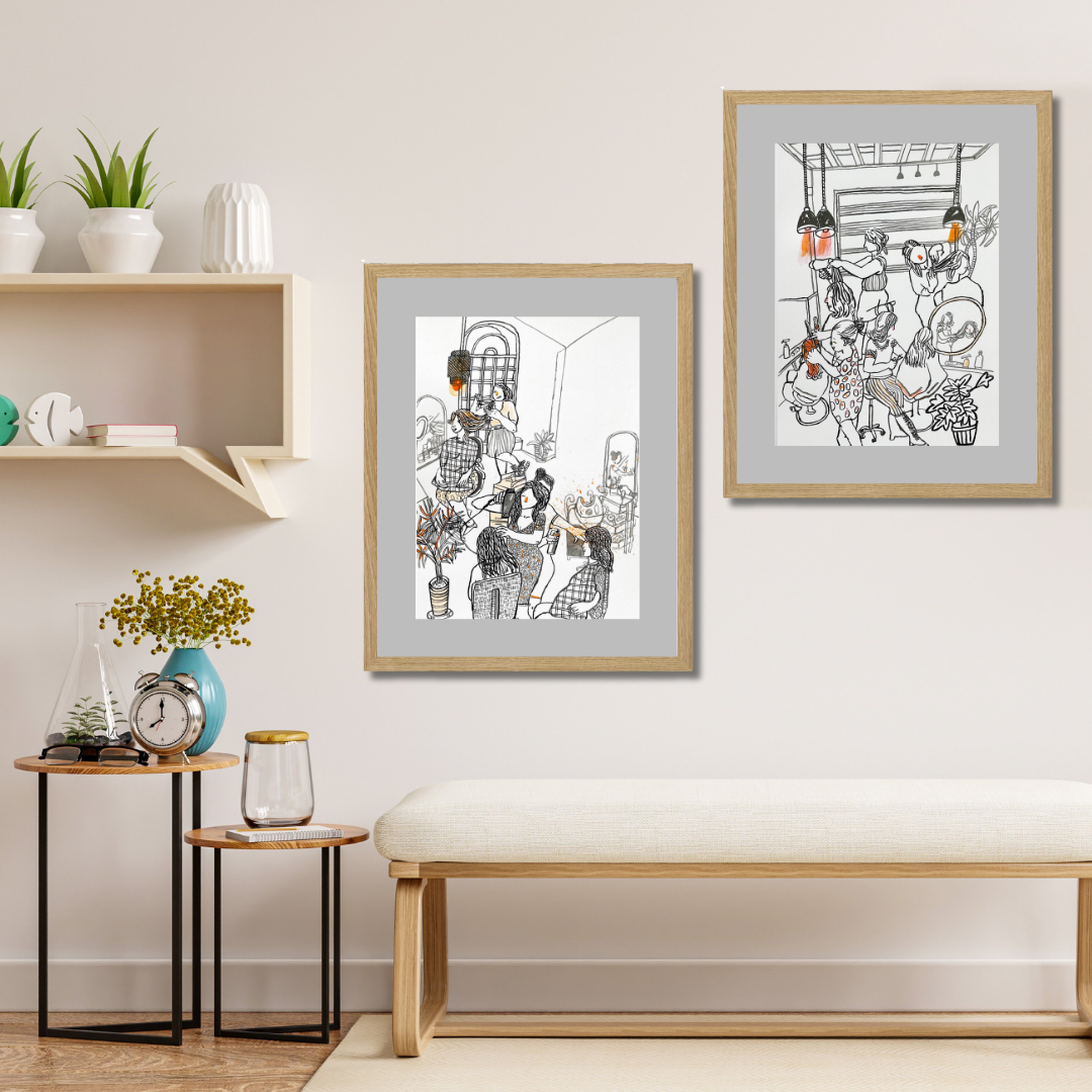 Gallery Wall Set: The Capture of the Life