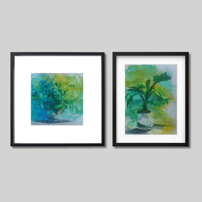 Gallery Wall Set: Green Grow