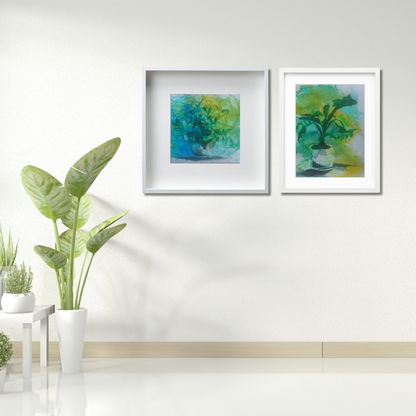 Gallery Wall Set: Green Grow