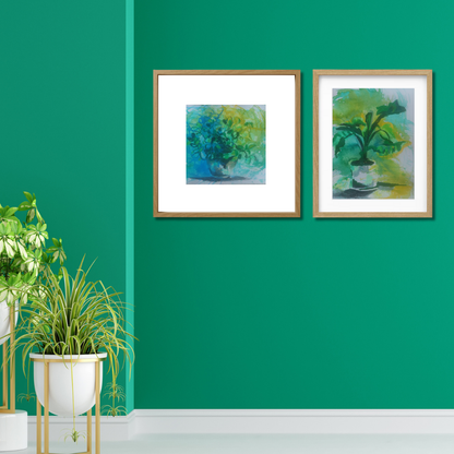 Gallery Wall Set: Green Grow