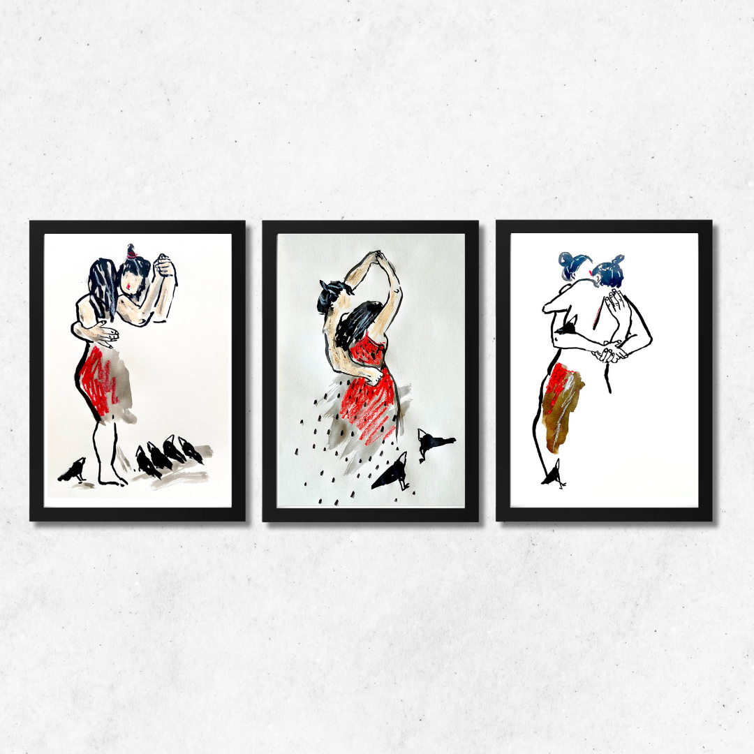 Gallery Wall Set: Just for Ravens