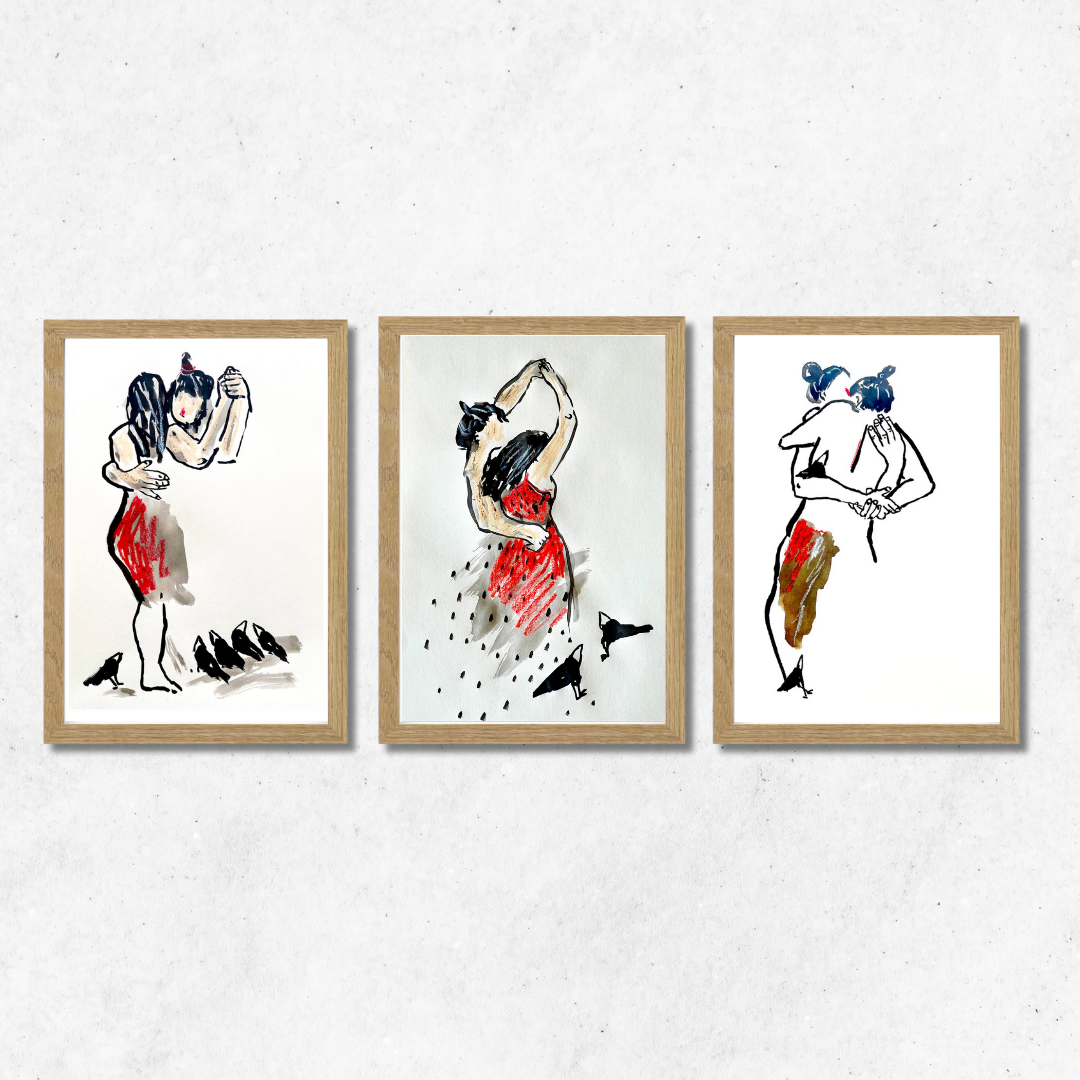 Gallery Wall Set: Just for Ravens