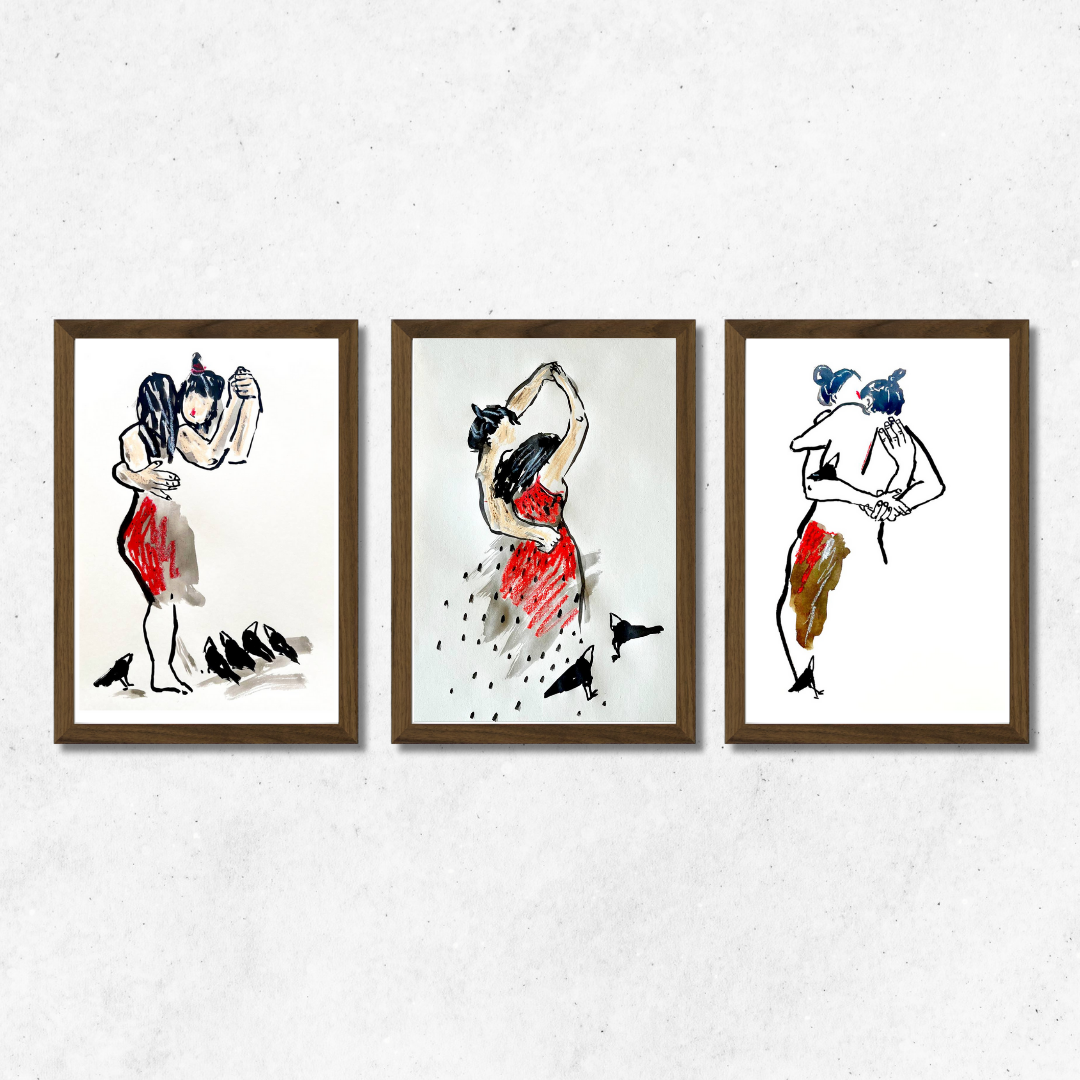 Gallery Wall Set: Just for Ravens