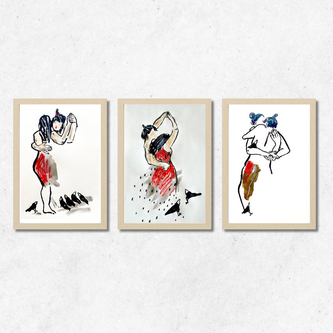 Gallery Wall Set: Just for Ravens