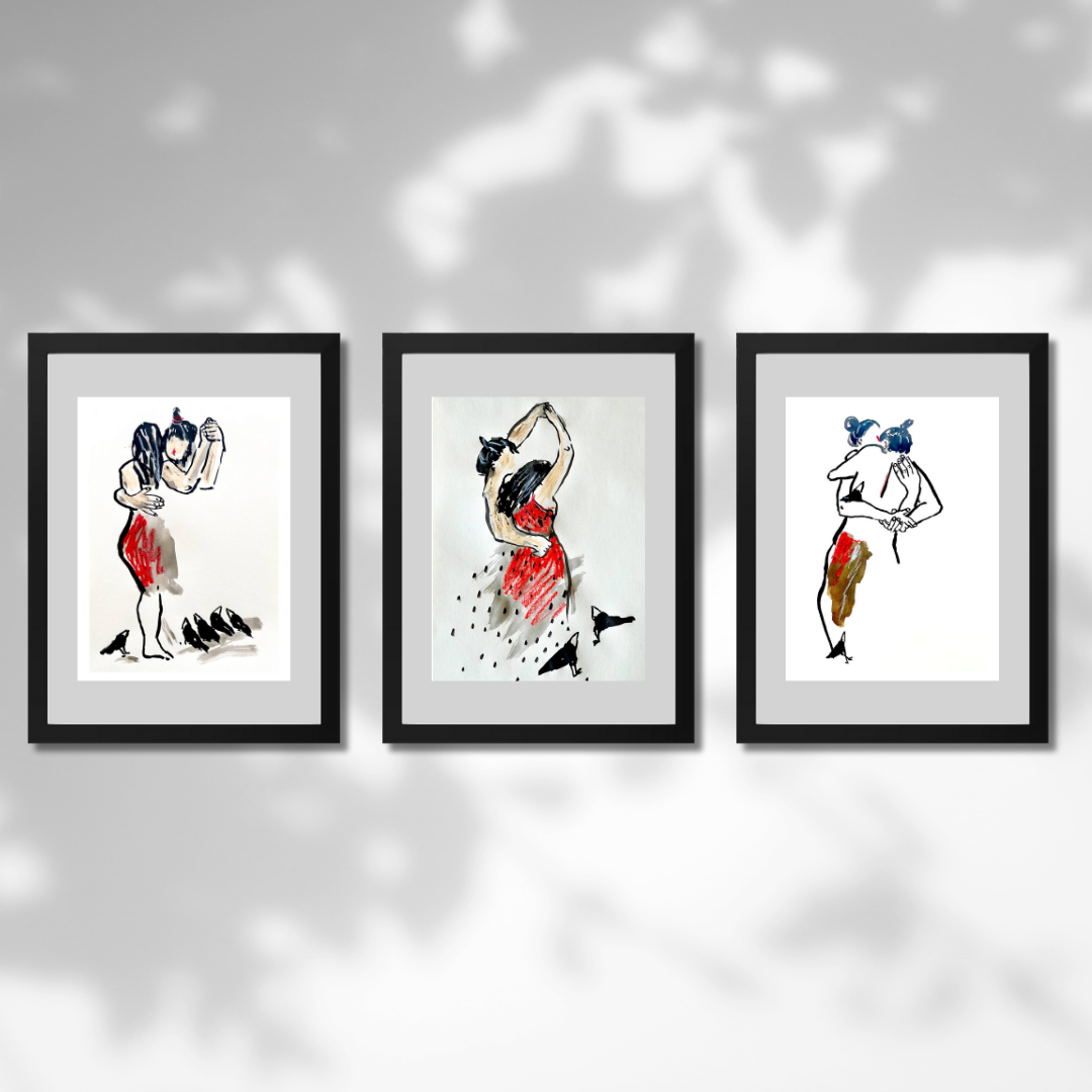Gallery Wall Set: Just for Ravens