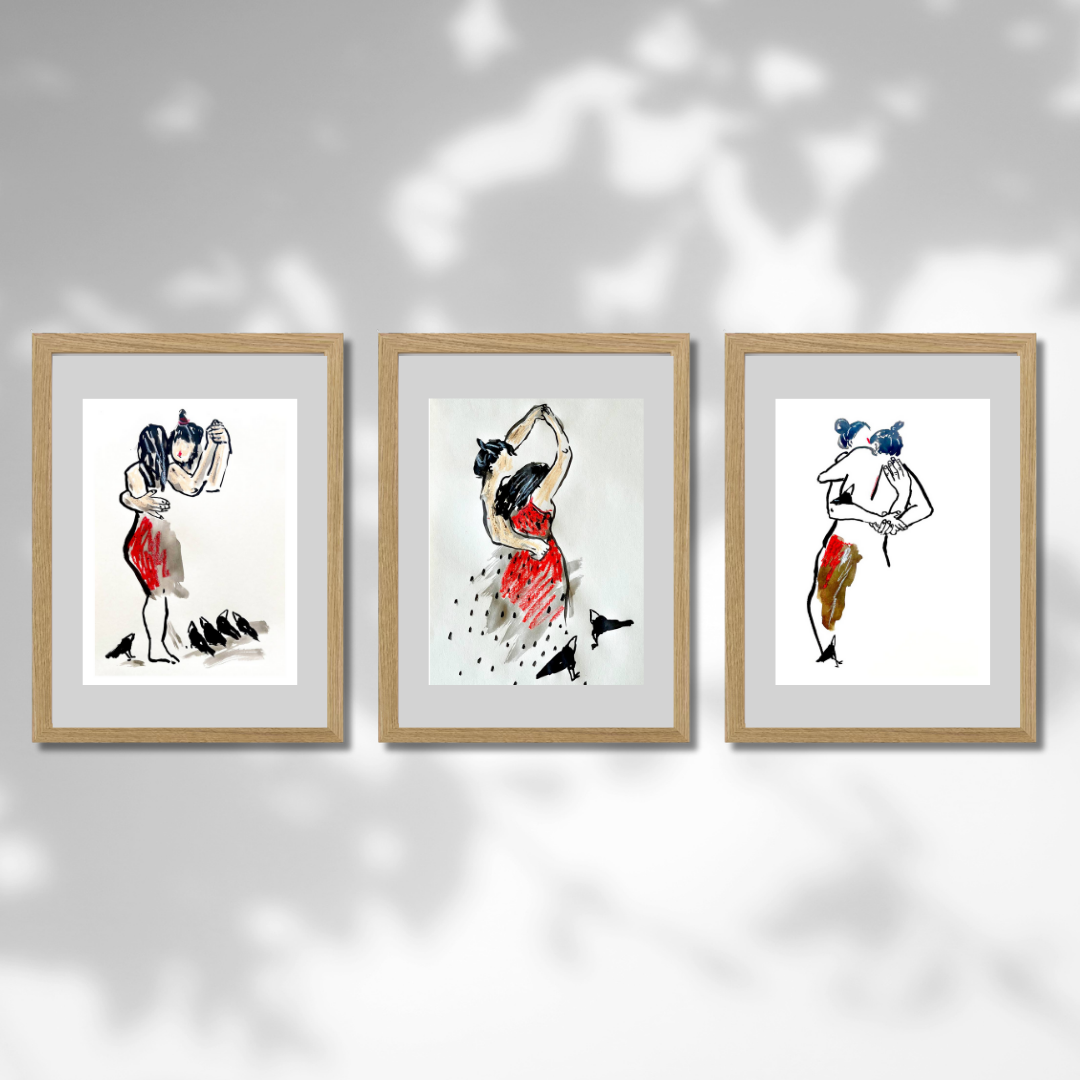 Gallery Wall Set: Just for Ravens