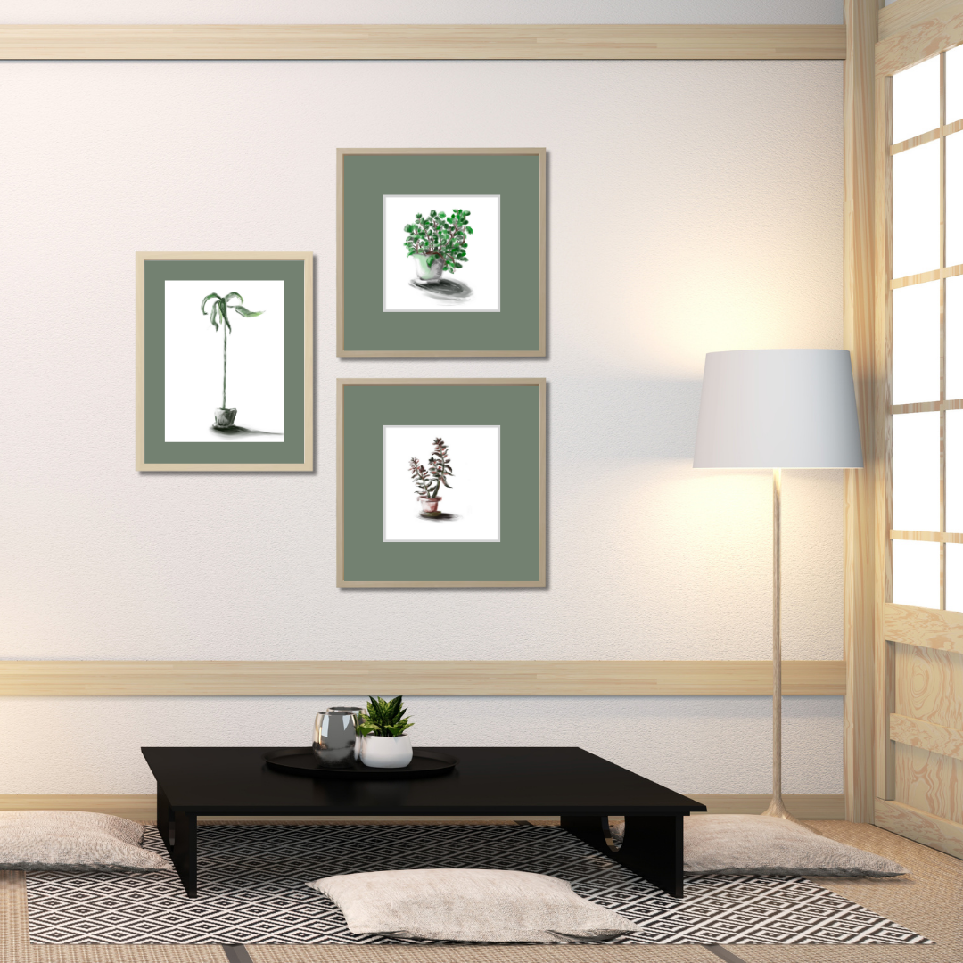 Gallery Wall Set: Plant