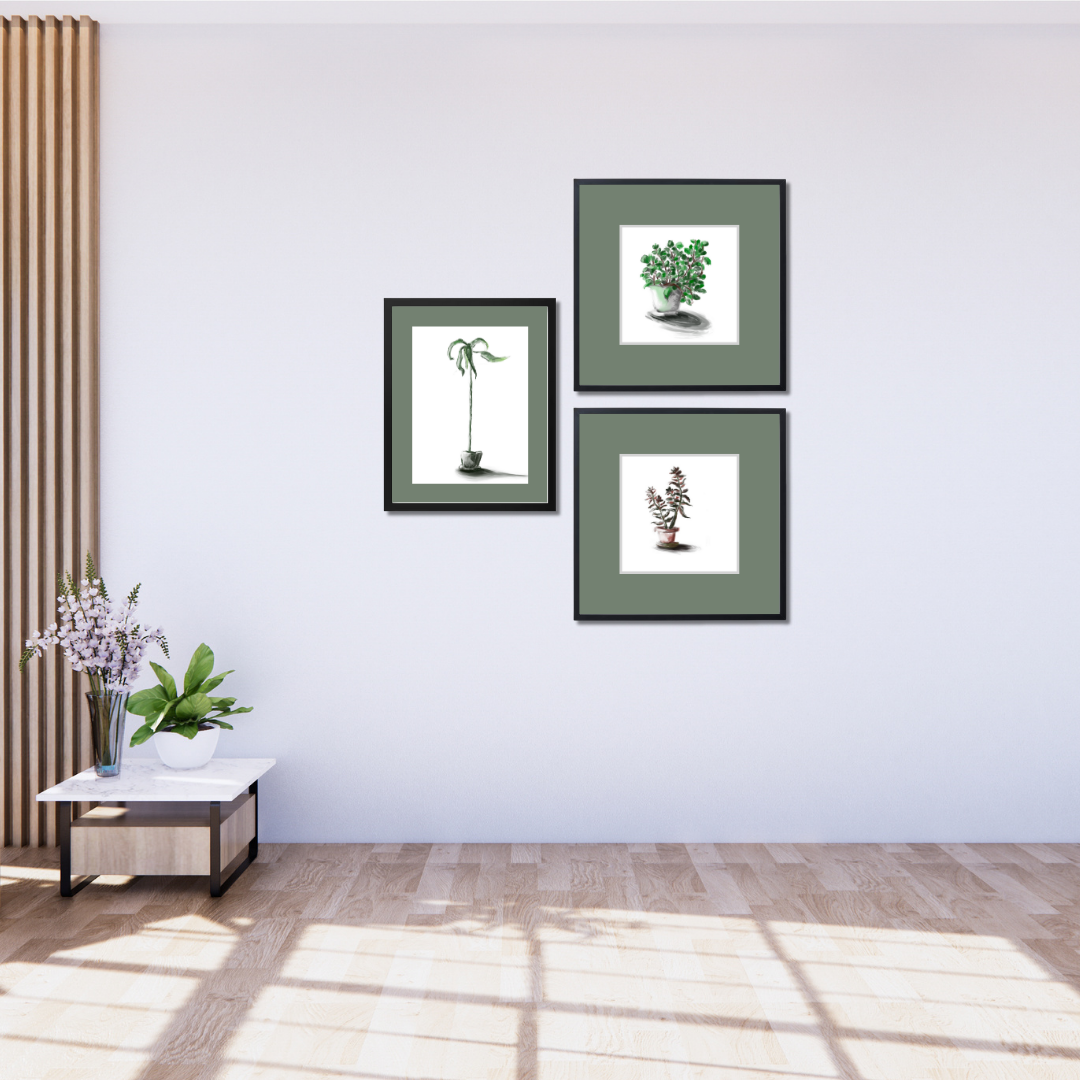 Gallery Wall Set: Plant