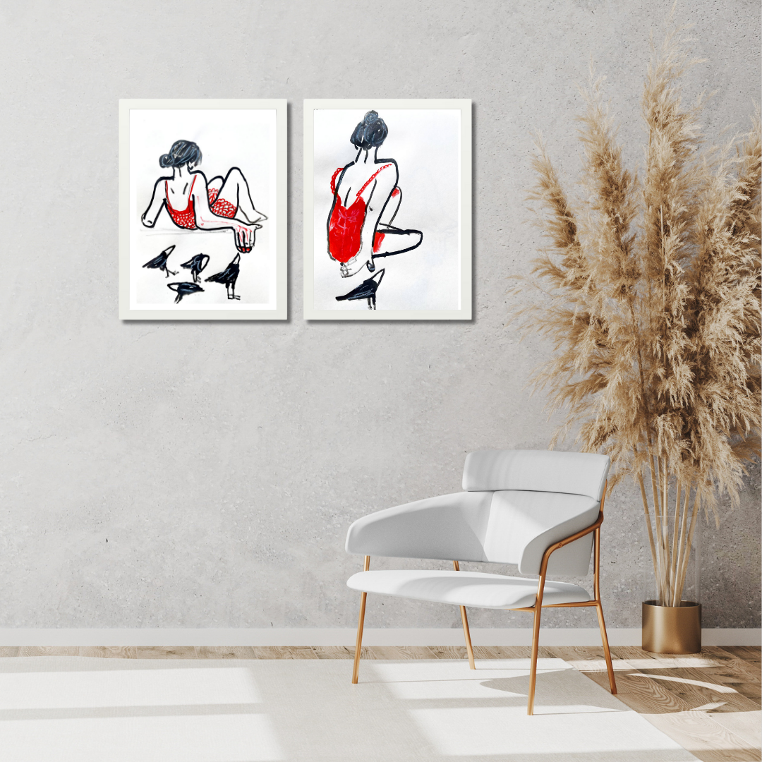 Gallery Wall Set: Nothing