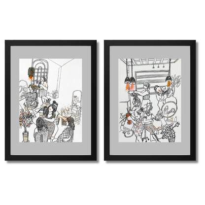 Gallery Wall Set: The Capture of the Life