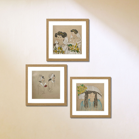 Gallery Wall Set – Simple People