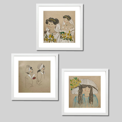 Gallery Wall Set – Simple People