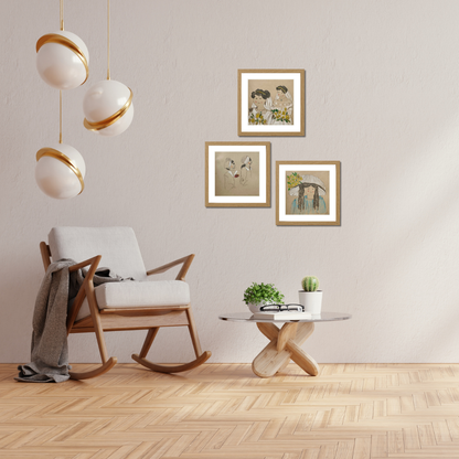 Gallery Wall Set – Simple People