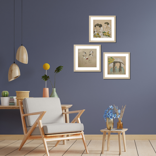 Gallery Wall Set – Simple People