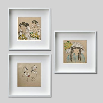 Gallery Wall Set – Simple People