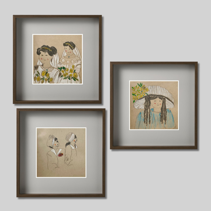 Gallery Wall Set – Simple People