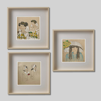 Gallery Wall Set – Simple People