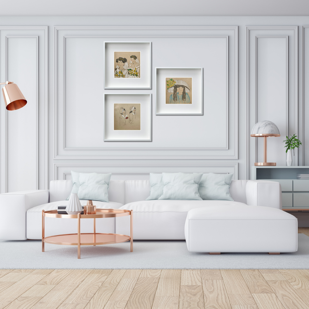 Gallery Wall Set – Simple People