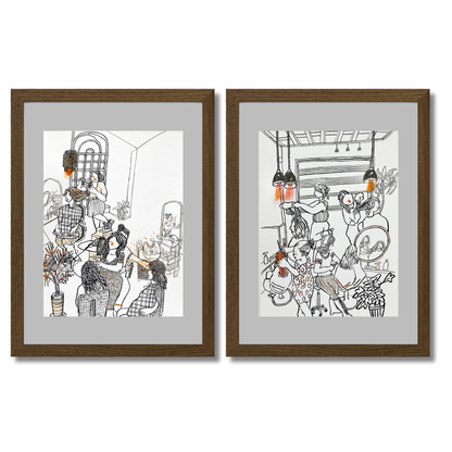 Gallery Wall Set: The Capture of the Life