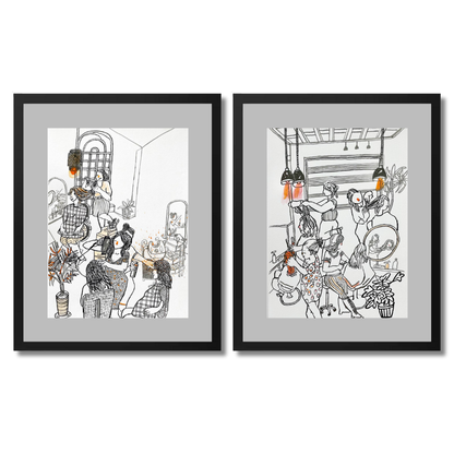Gallery Wall Set: The Capture of the Life