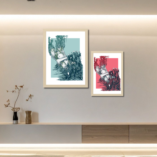 Gallery Wall Set - Rust