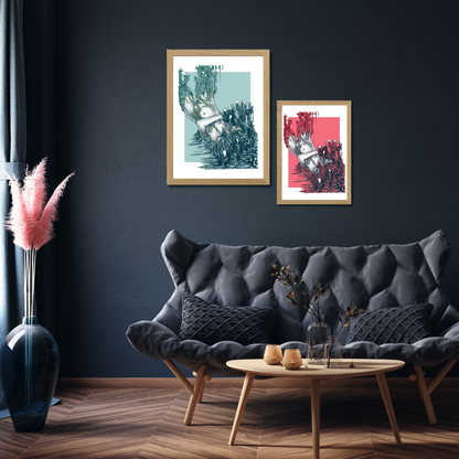 Gallery Wall Set - Rust