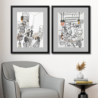 Gallery Wall Set: The Capture of the Life