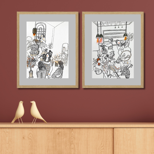 Gallery Wall Set: The Capture of the Life