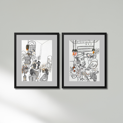 Gallery Wall Set: The Capture of the Life
