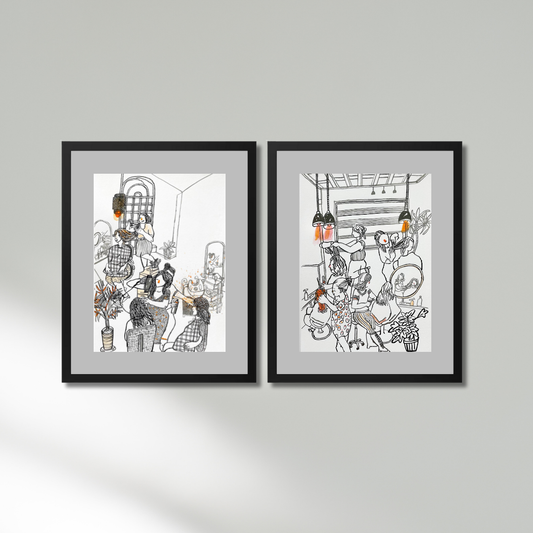 Gallery Wall Set: The Capture of the Life